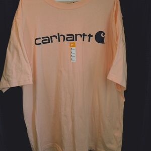 Carhartt Light Peach Logo T-Shirt